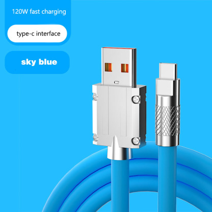 120W Super Fast Charging Data Cable Type-c Lightning Micro for Android Apple Phones