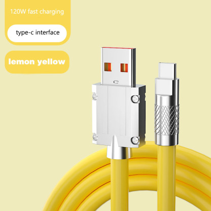120W Super Fast Charging Data Cable Type-c Lightning Micro for Android Apple Phones