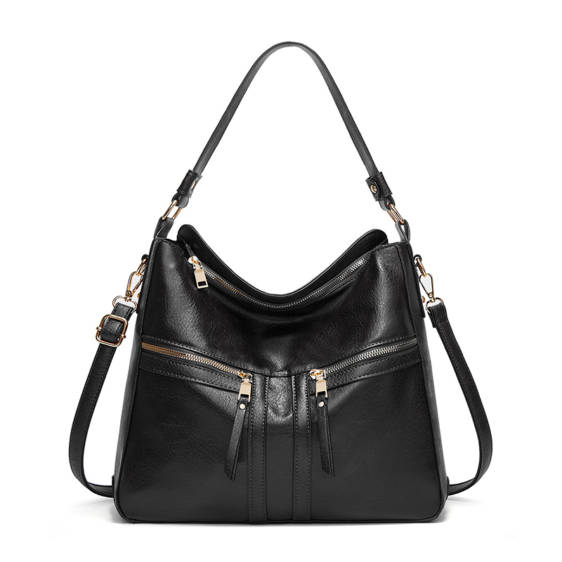 Мека чанта от овча кожа с голям капацитет