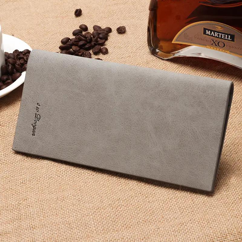 Нов винтидж моден мъжки тънък дълъг портфейл от 2022 г