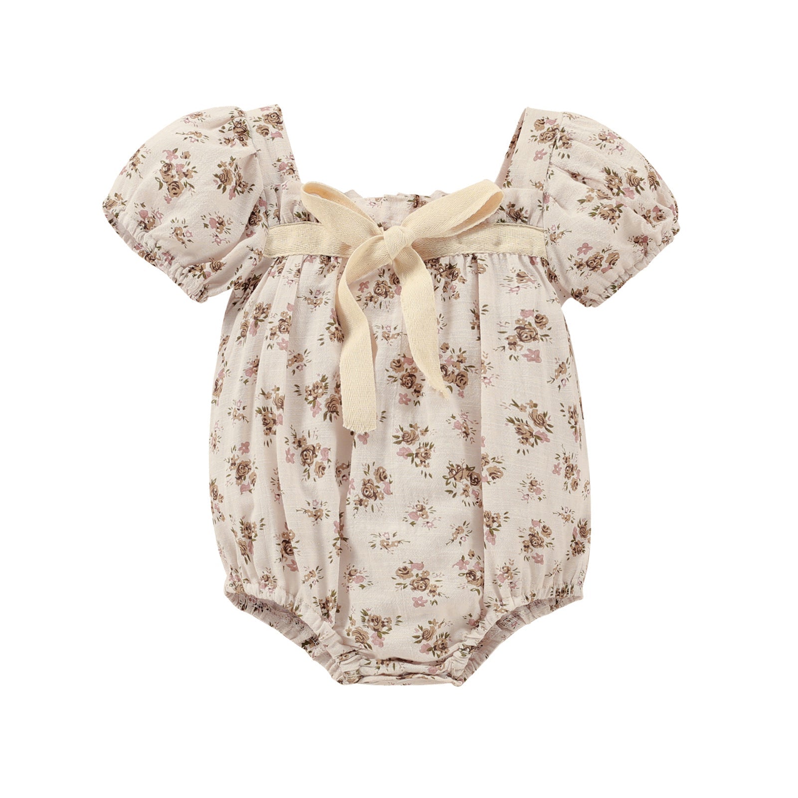 Cute Little Floral Rompers-visikids
