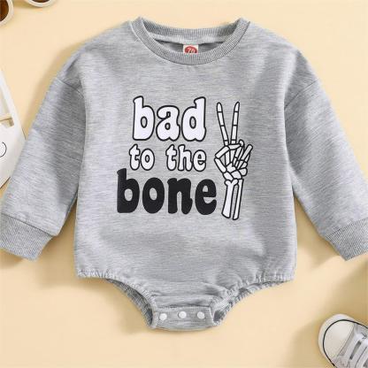 Baby Halloween Print Romper-visikids