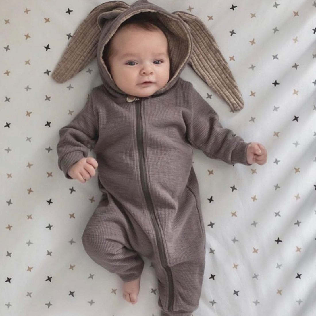Baby Newborn Rabbit 3D Ear Outfits