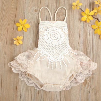 Baby Girl Summer Lace Romper