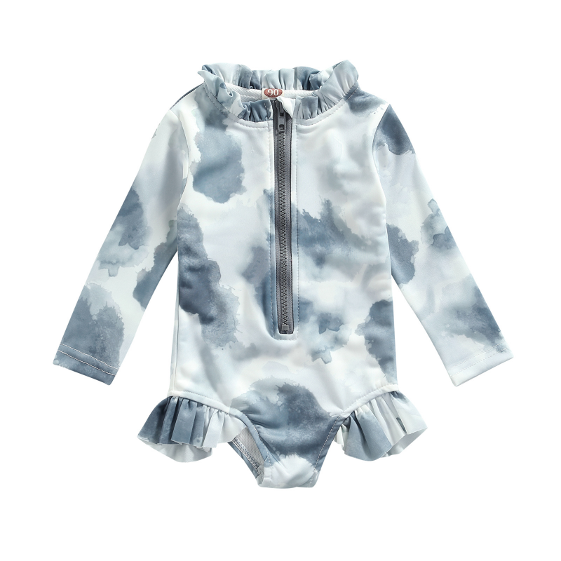 Toddler Girl Tie-Dye Swimsuit
