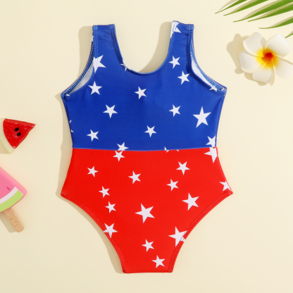 Baby Independence Day One-Piece Swimsuit
