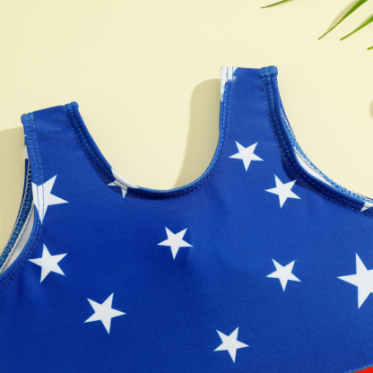 Baby Independence Day One-Piece Swimsuit