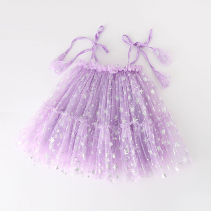 Baby Frozen Cake Mesh Princess Dress