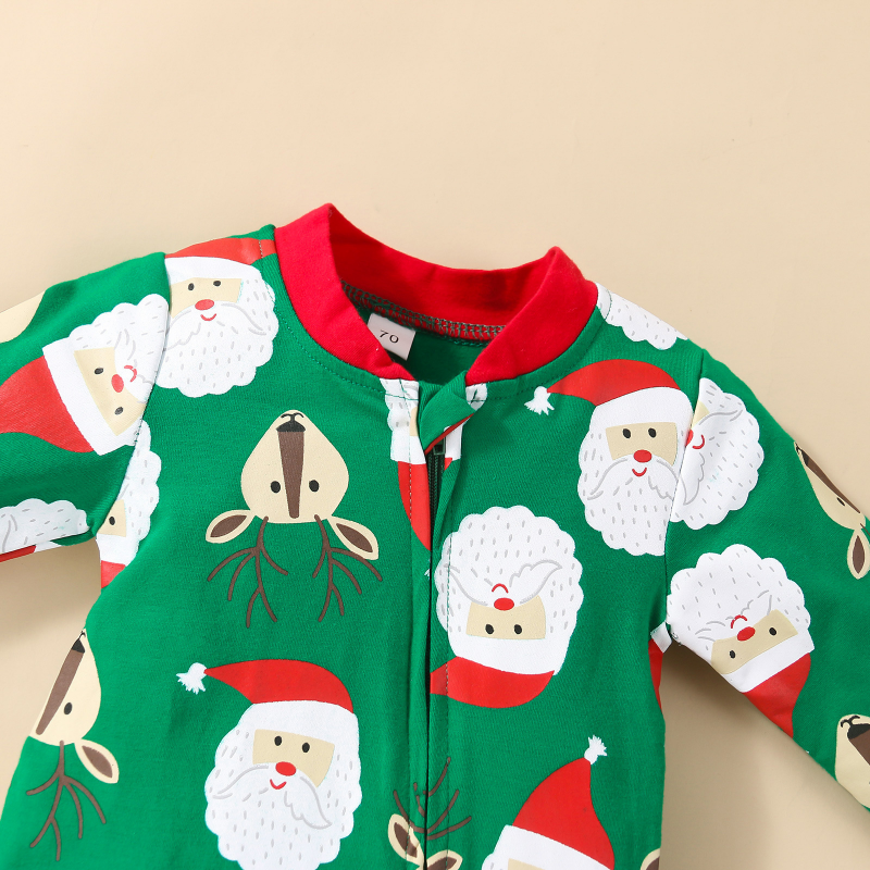 Baby Santa Claus Pajamas Jumpsuit