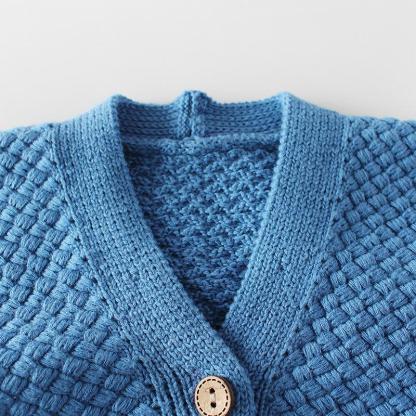 Spring New Baby Knitted Jacket Cardigan