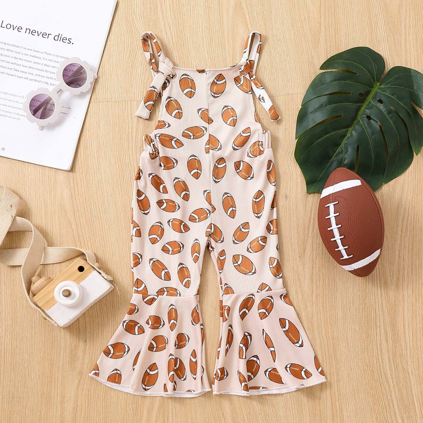 Toddler Football Jumpsuit