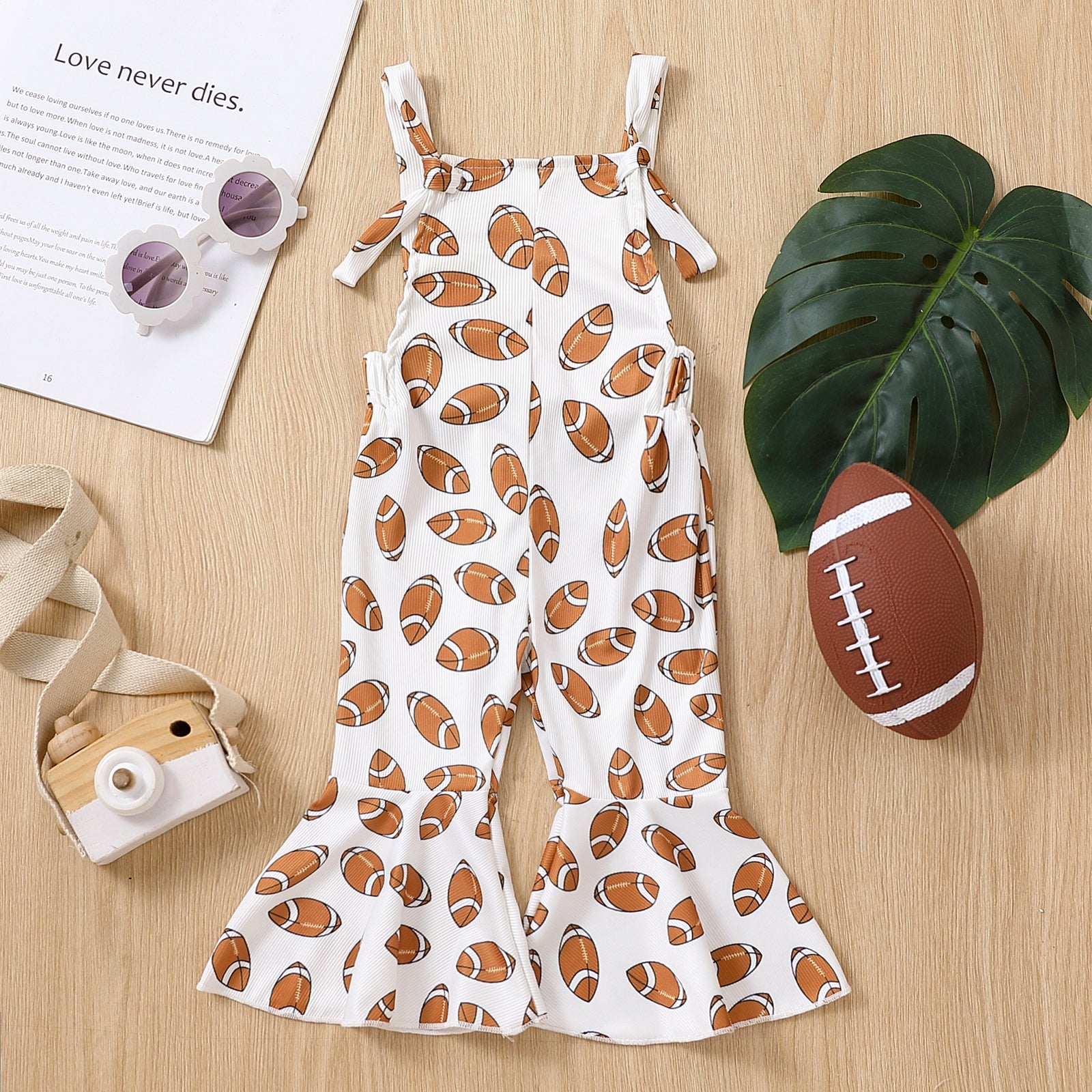 Toddler Football Jumpsuit