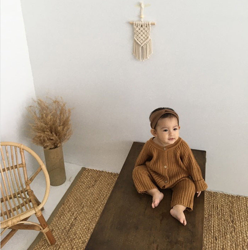 Baby Pure Color Rompers
