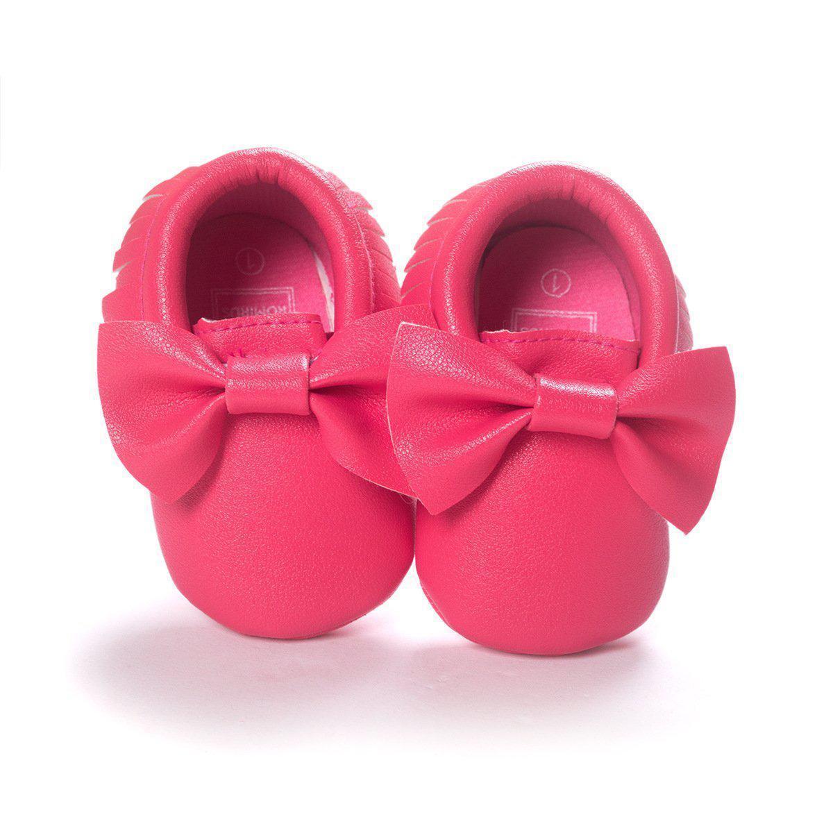 Baby Simple Bowknot Shoes