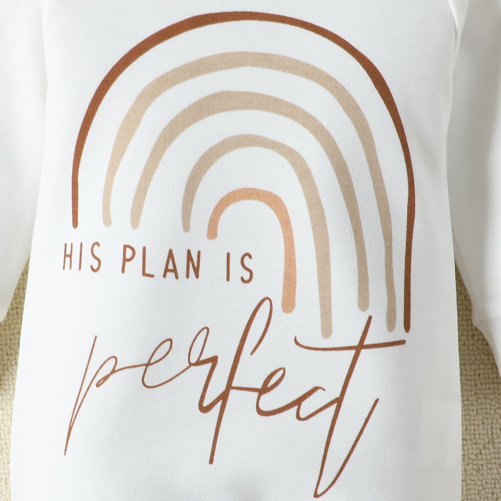 Baby Newborn His Plan Is Perfect Jumpsuit