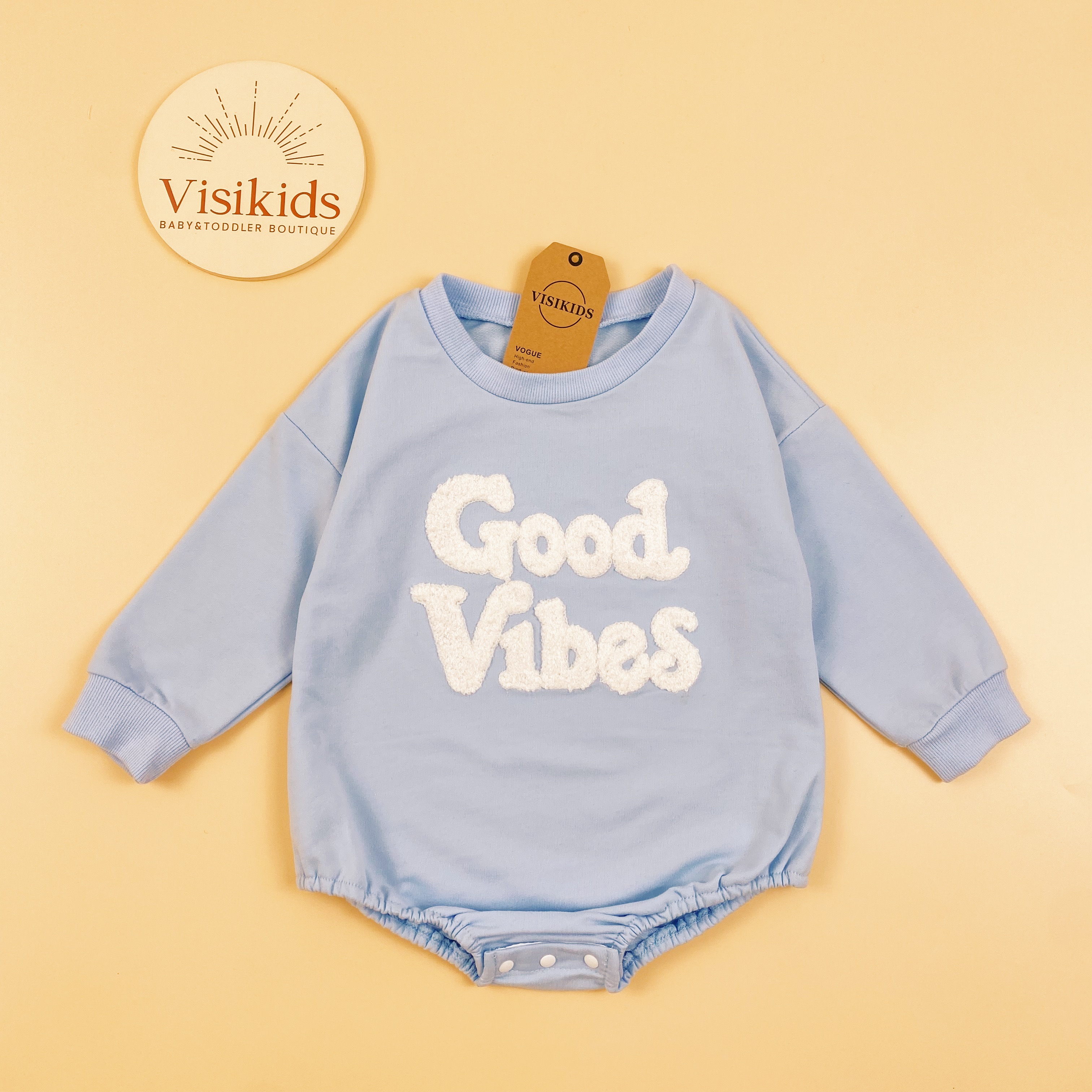 Baby Good Vibes Romper