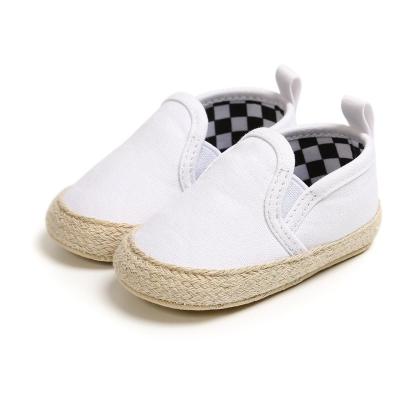 Baby Plaid Soft Sole Floor Shoes-visikids