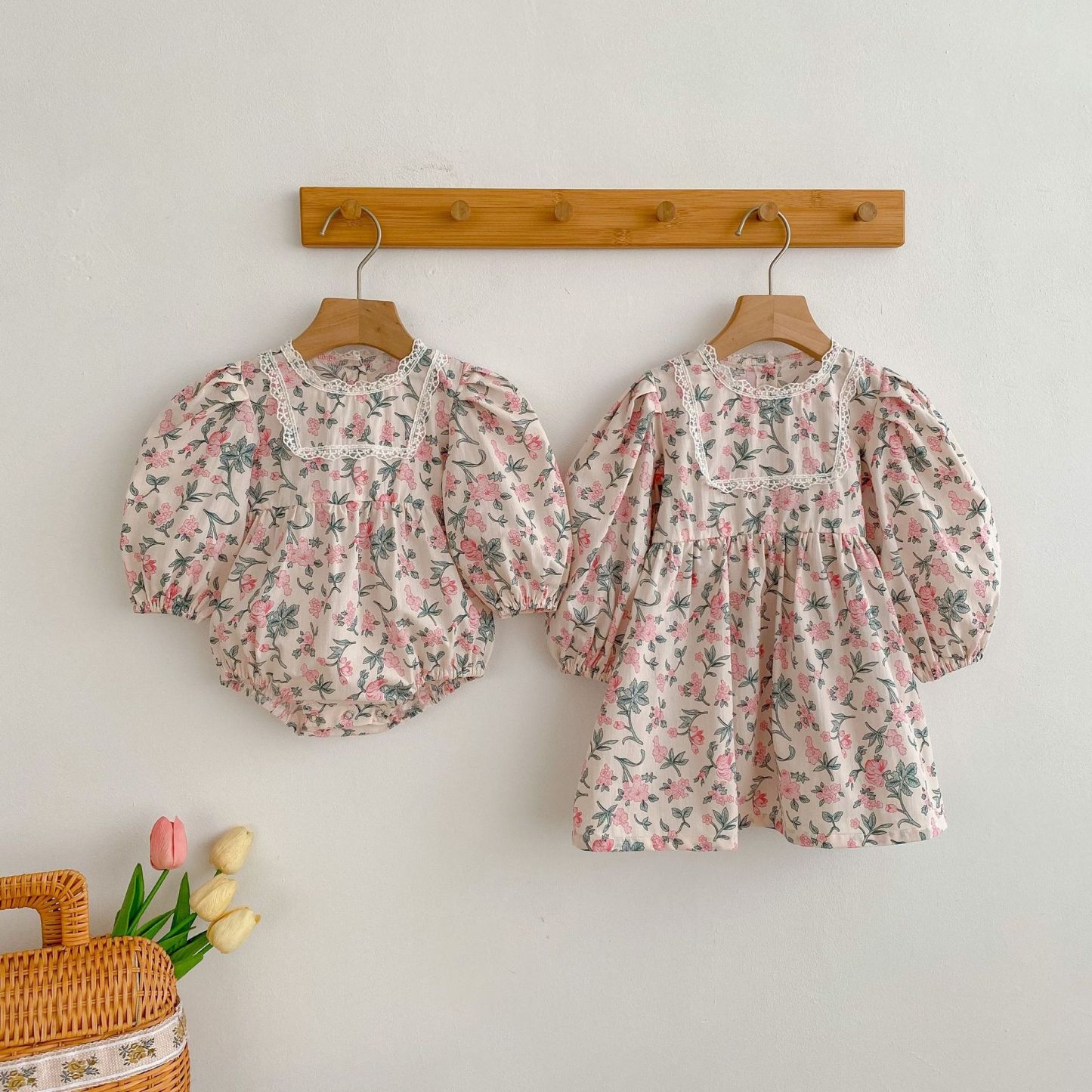 Baby Toddler Girl Floral Romper And Dresses