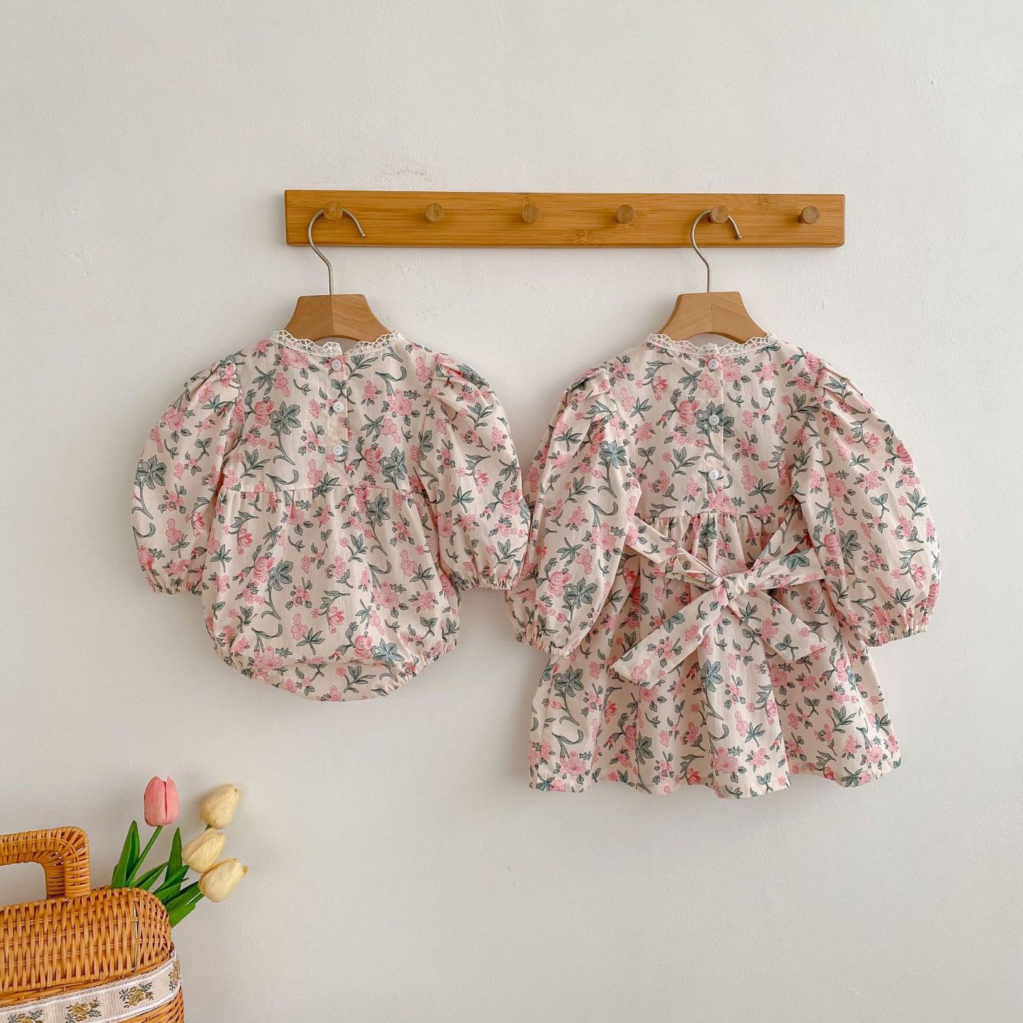 Baby Toddler Girl Floral Romper And Dresses