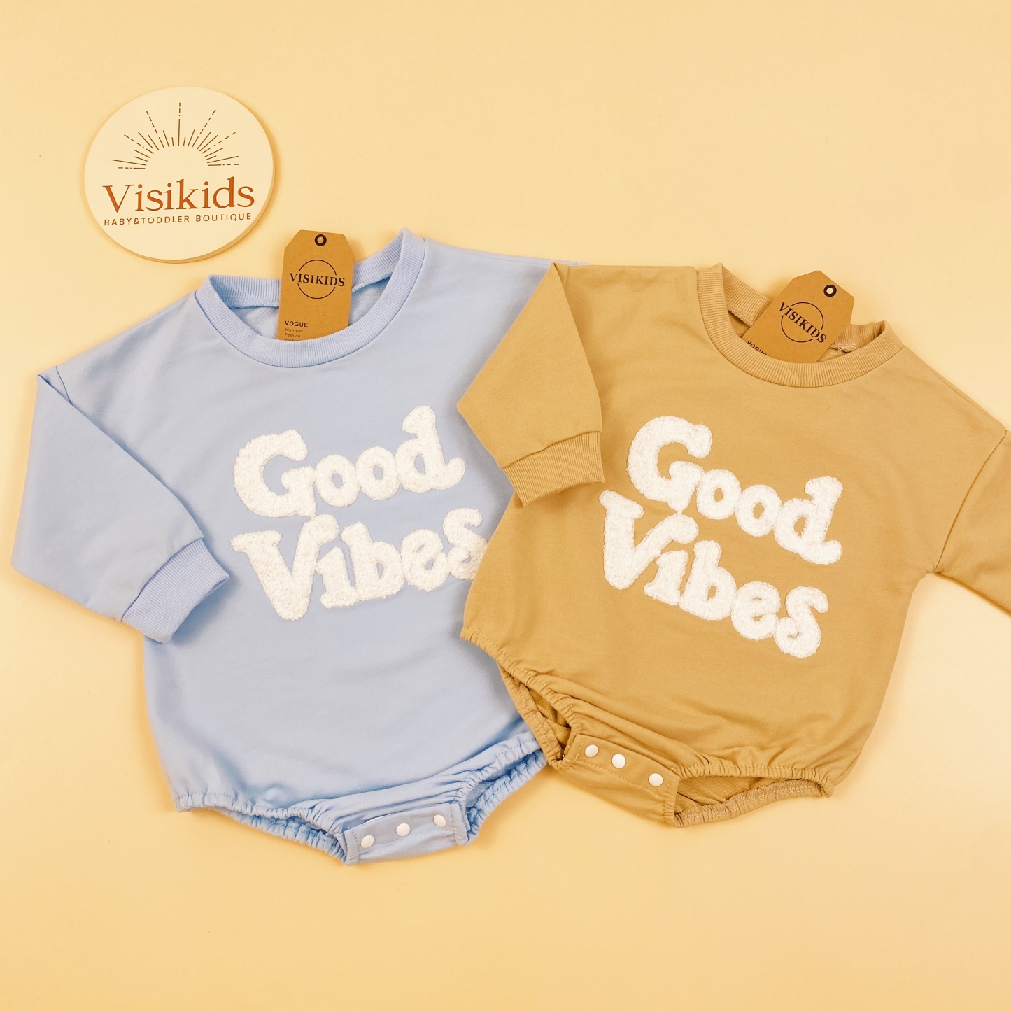 Baby Good Vibes Romper