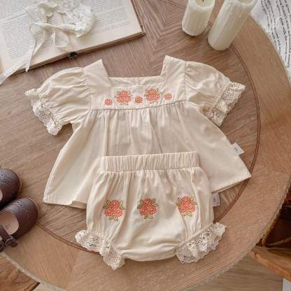 Baby Floral Embroidery Set