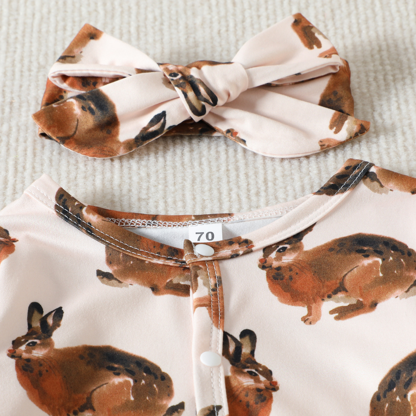 Newborn Bunny Baby Jumpsuits