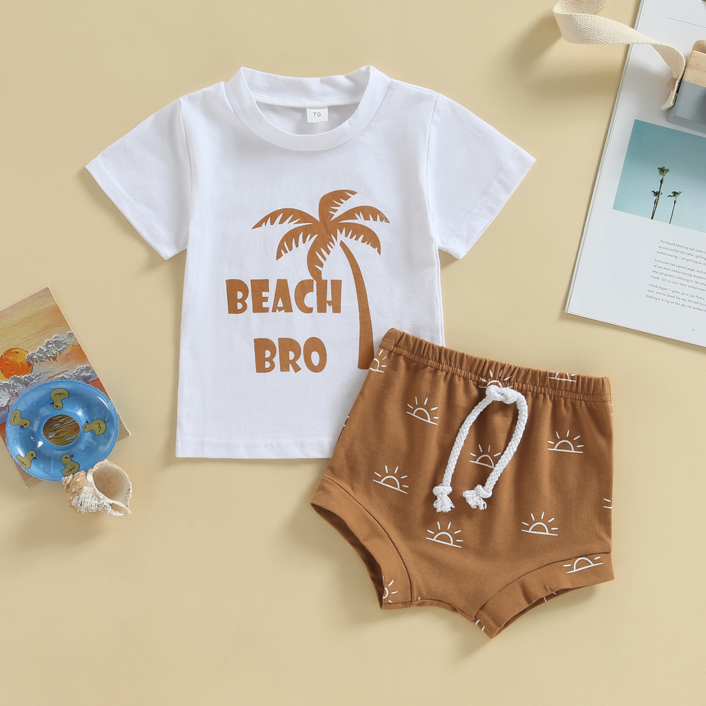 Baby Beach Bro Set