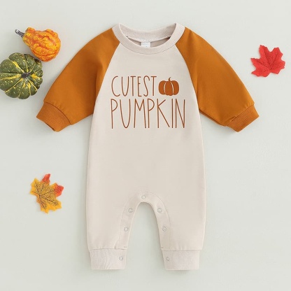 Baby Cutest Pumpkin Jumpsuit