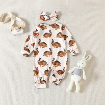 Newborn Bunny Baby Jumpsuits