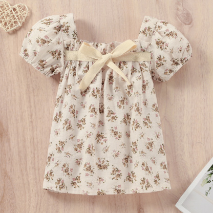 Toddler Girl Floral Dress