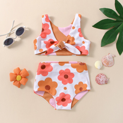 Baby Girl Floral Swimwear