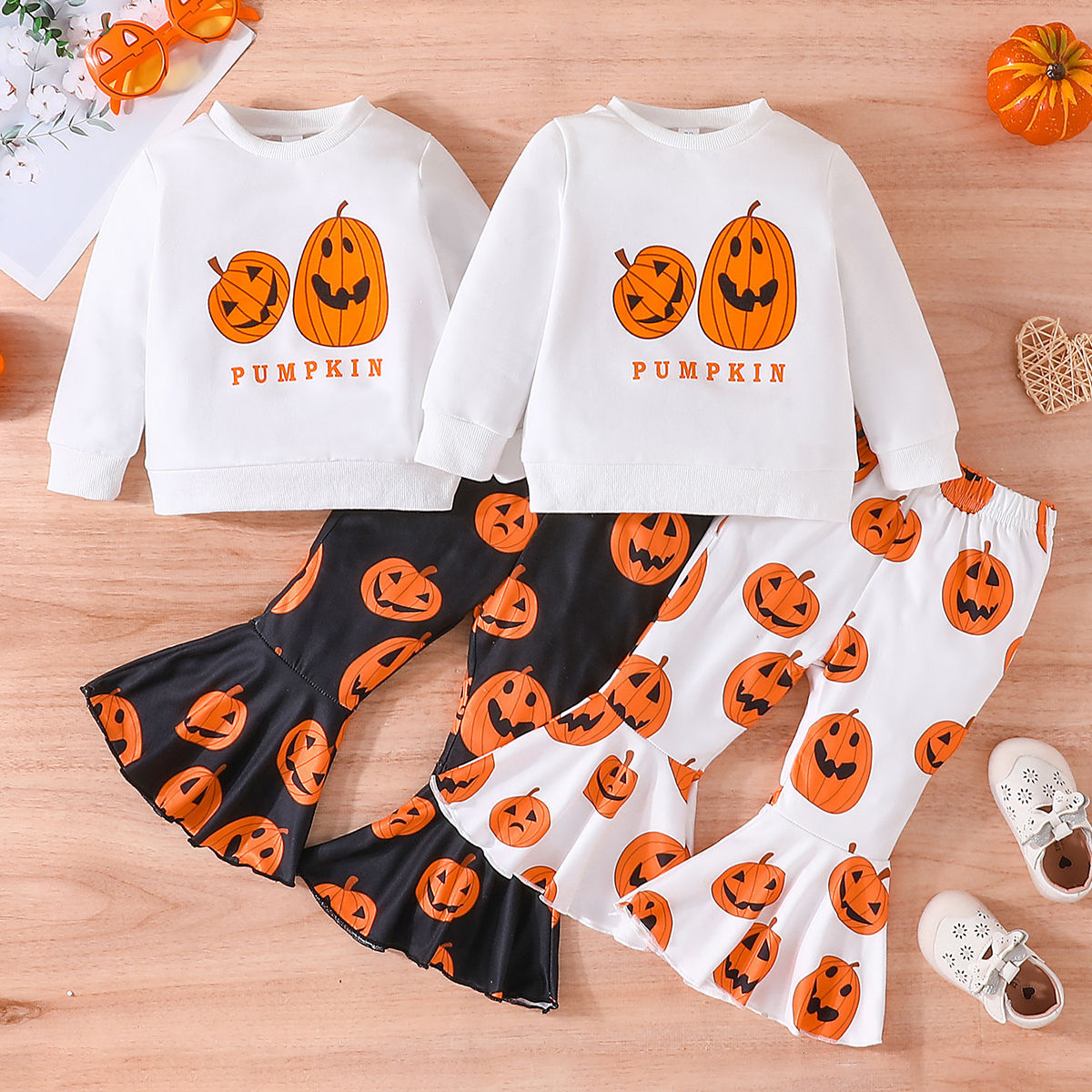 Toddler Halloween Pumpkin Suit