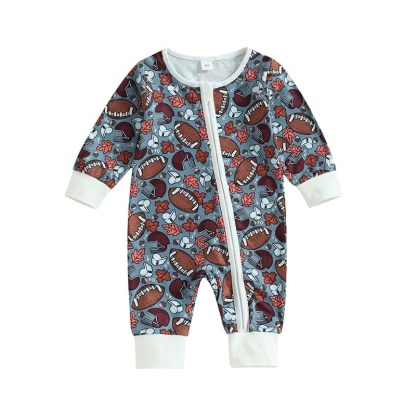 Baby Boy Rugby Jumpsuit