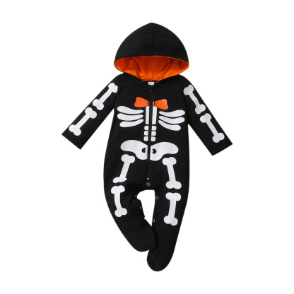 Baby Halloween Hooded Jumpsuit