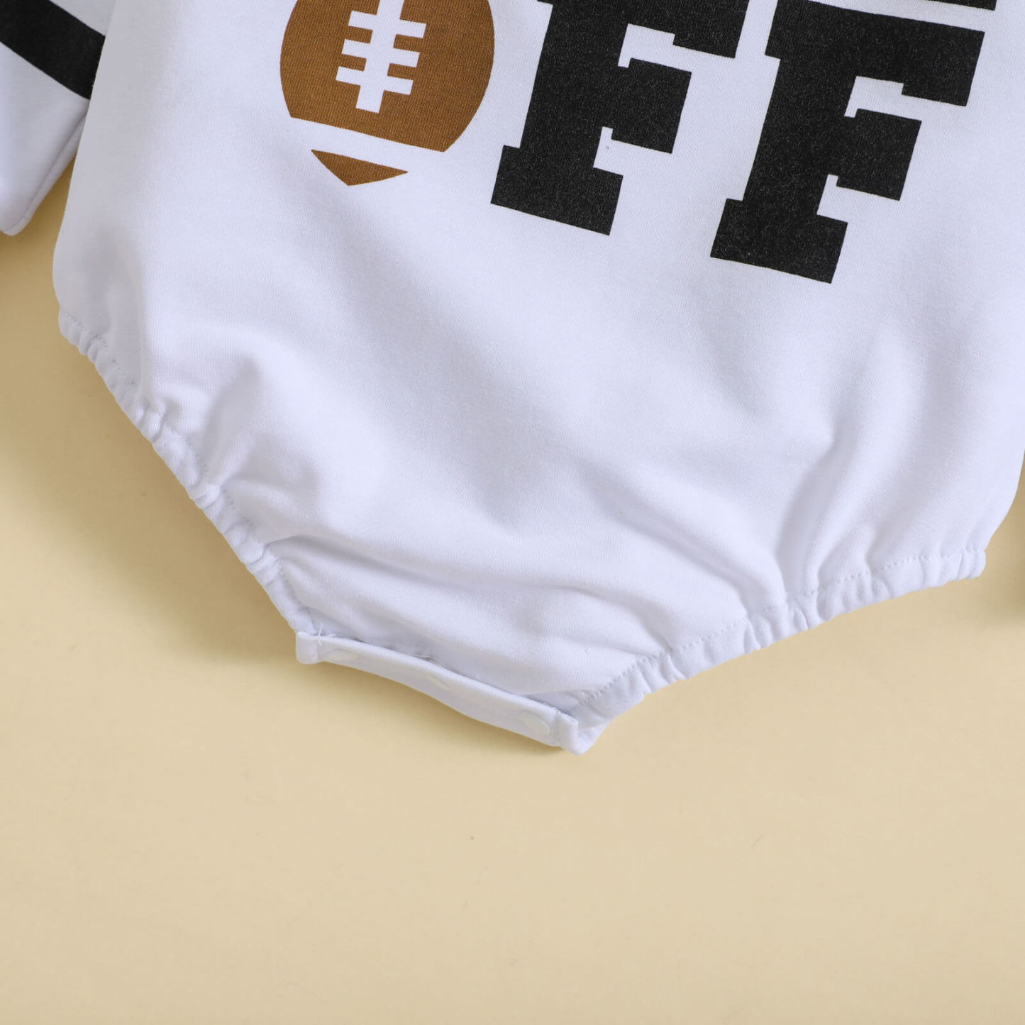 Baby Ready For Kick Off Romper