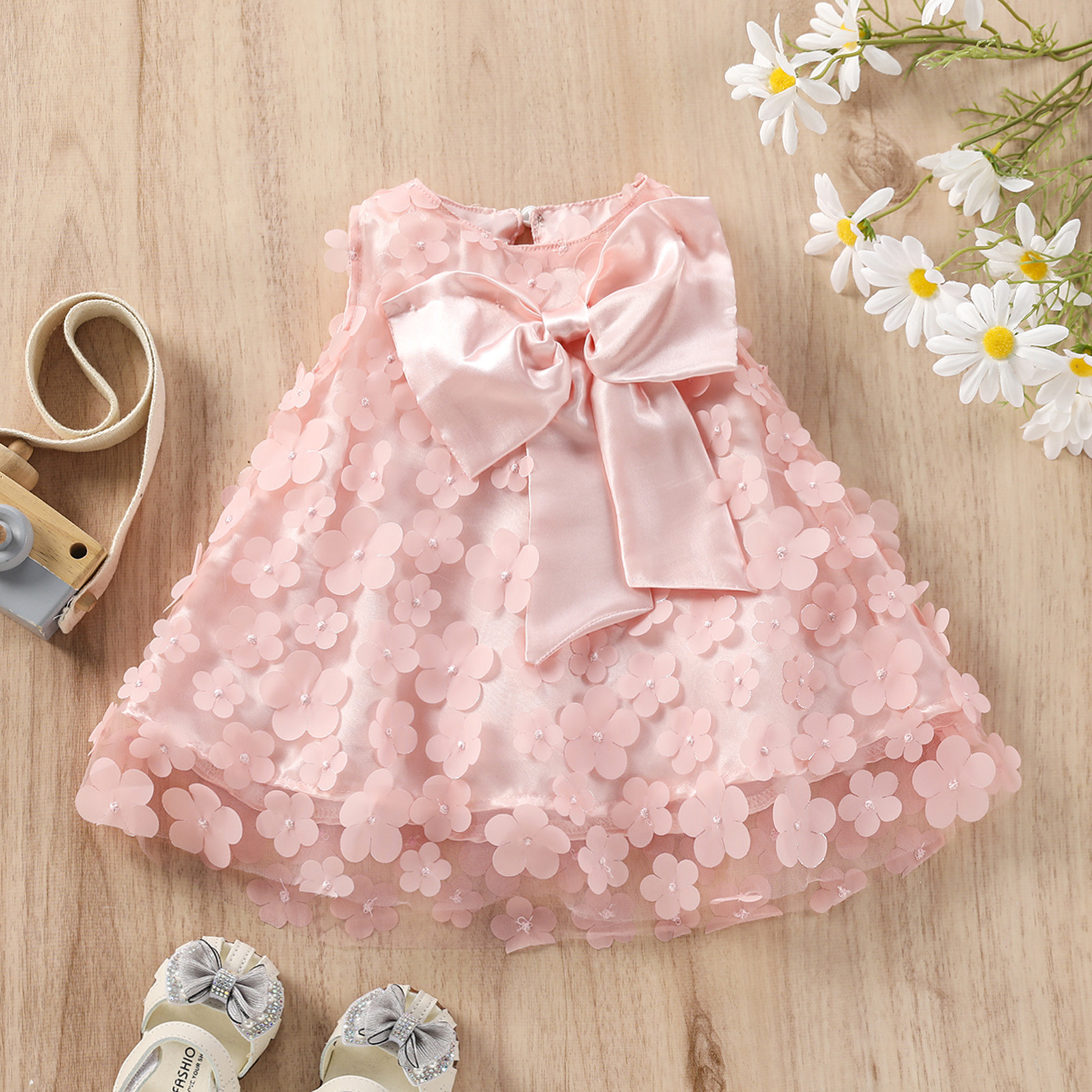 Little Flower Baby Girl Lace Dress