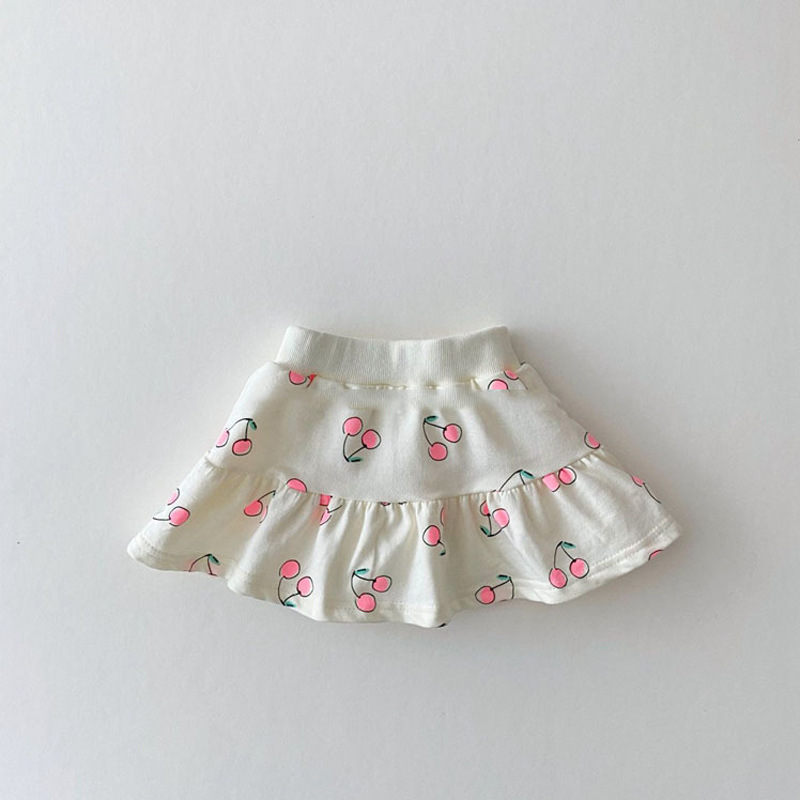 Baby Cherry Skirt Suit