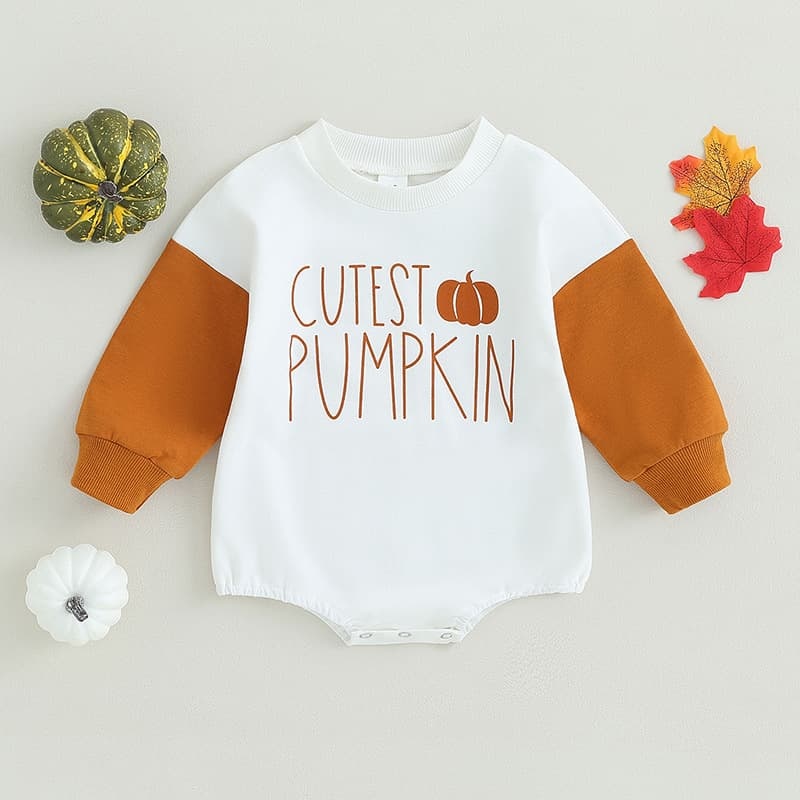 Baby Cutest Pumpkin Romper