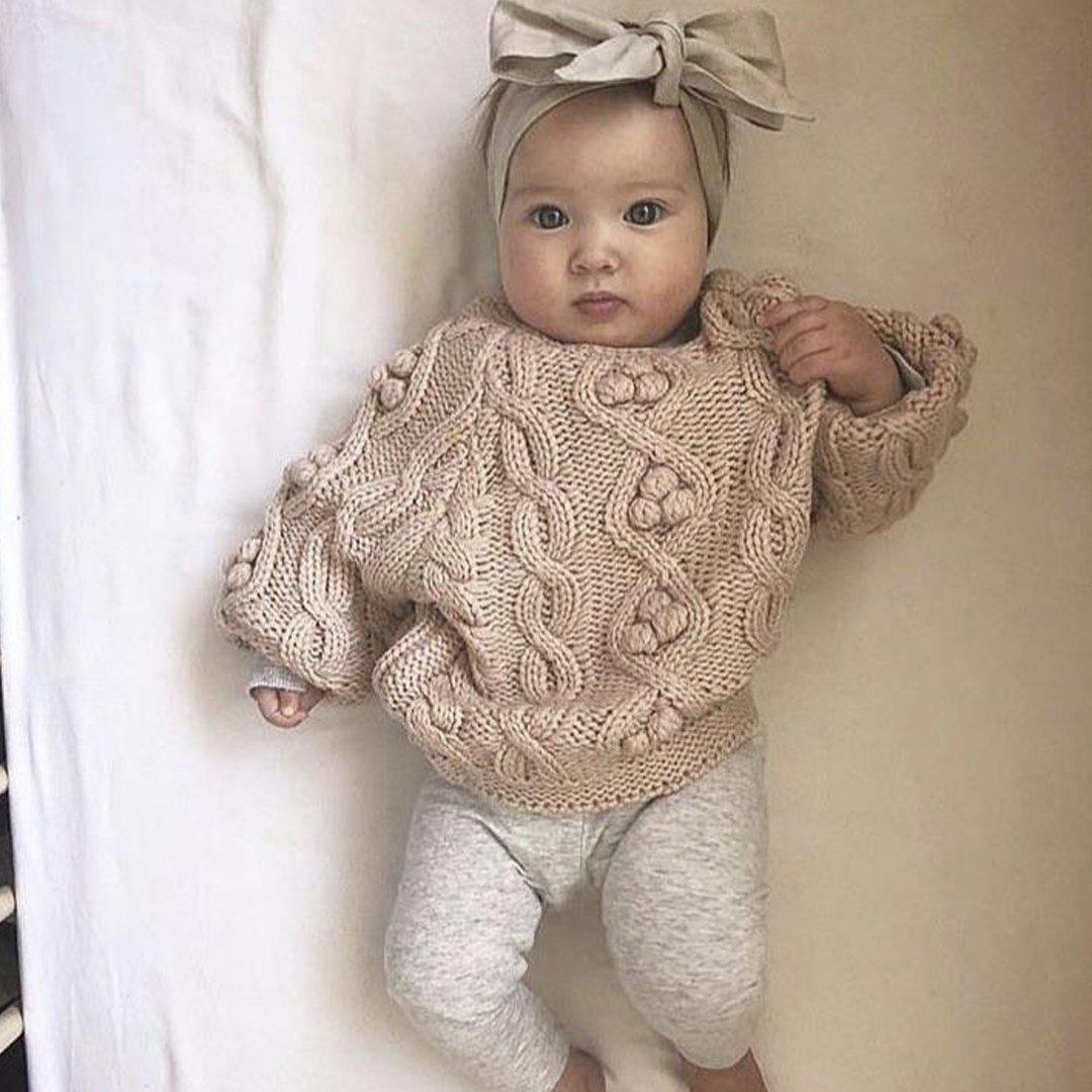 Lovely Handmade Baby Sweater