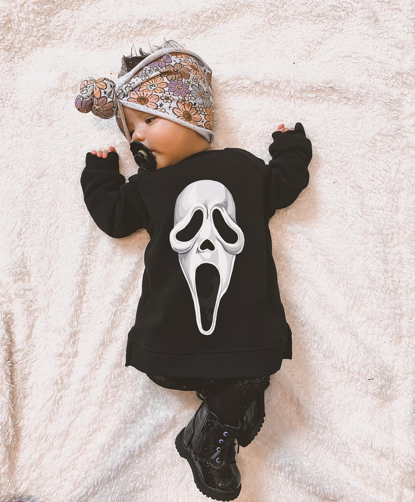 Baby Halloween Ghostface Sweatshirt