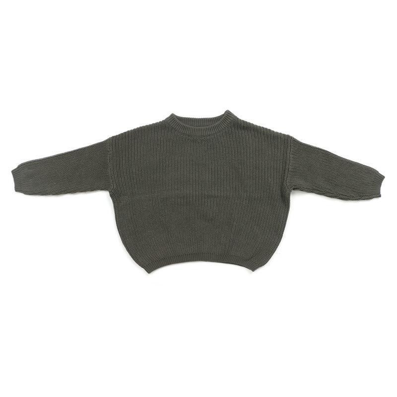 Baby Solid Color Sweater-visikids