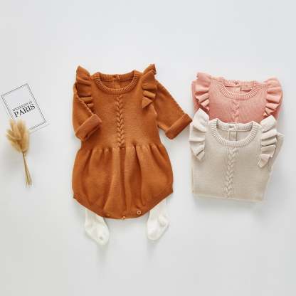 Girls' Knitted Sweater-visikids