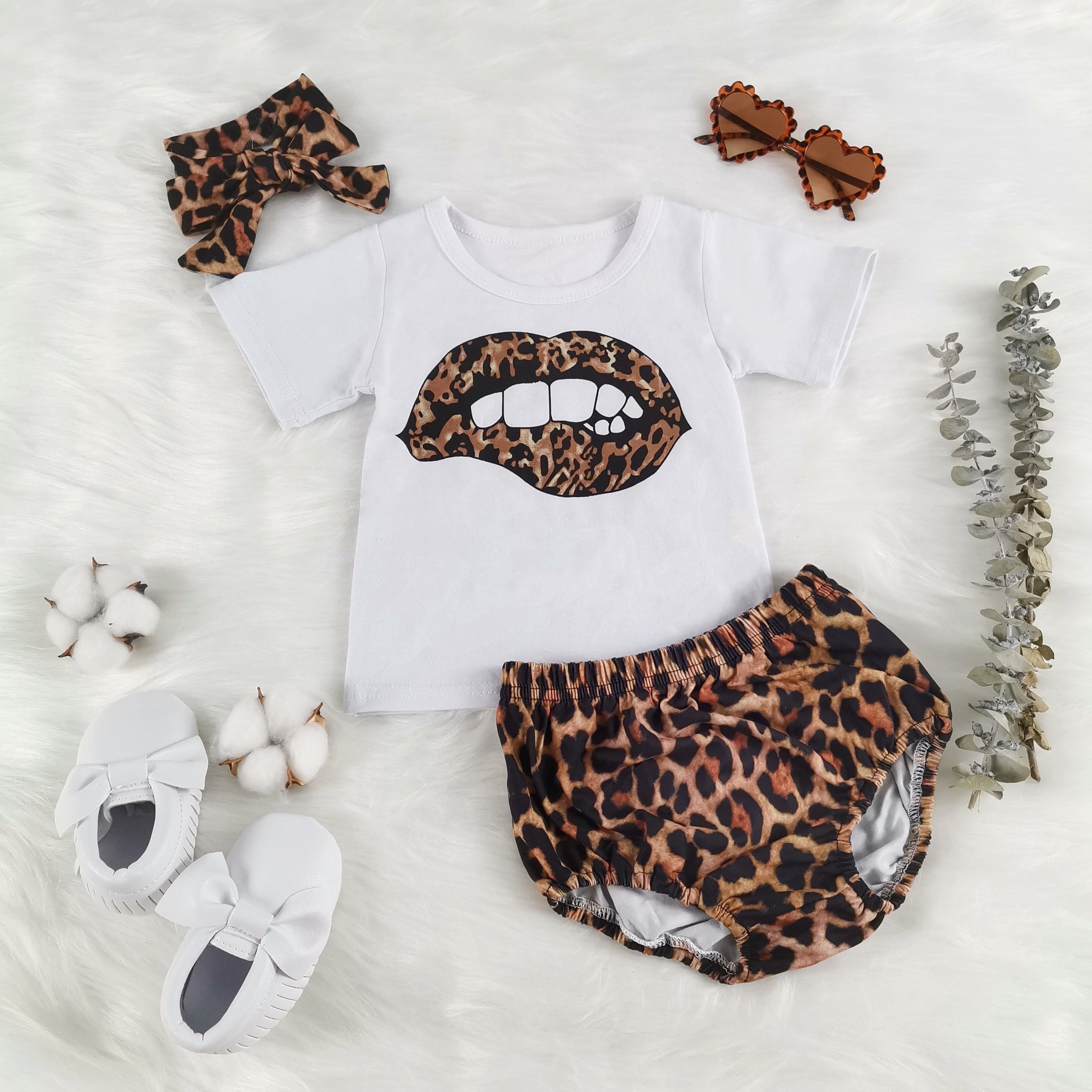 3-piece Baby Kiss Leopard Suits-visikids