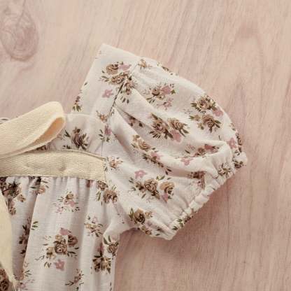 Cute Little Floral Rompers