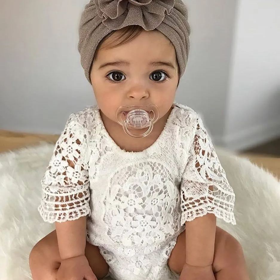 Baby hollowed-out Lace Onesies