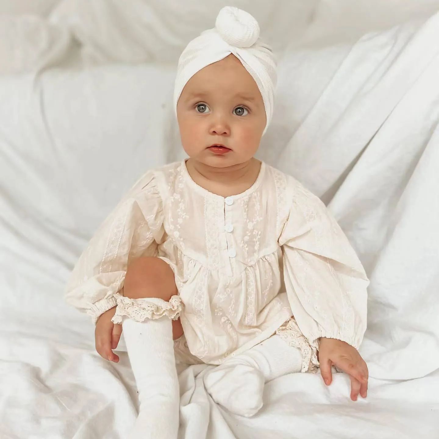 Baby Cotton Linen Rompers