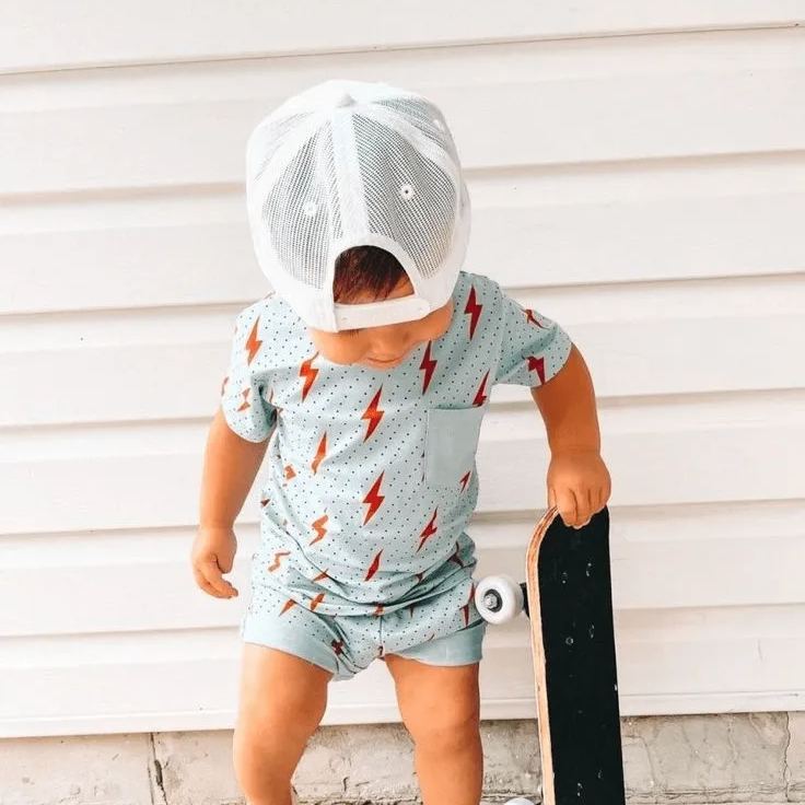 Baby Summer Smiley Set
