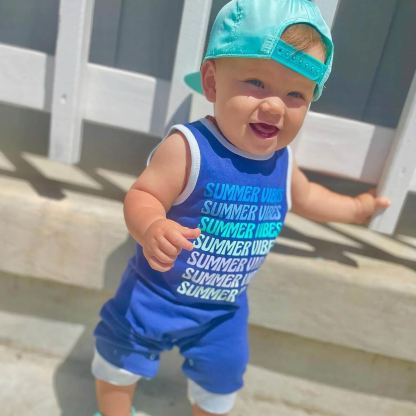 Baby Boy Summer Romper