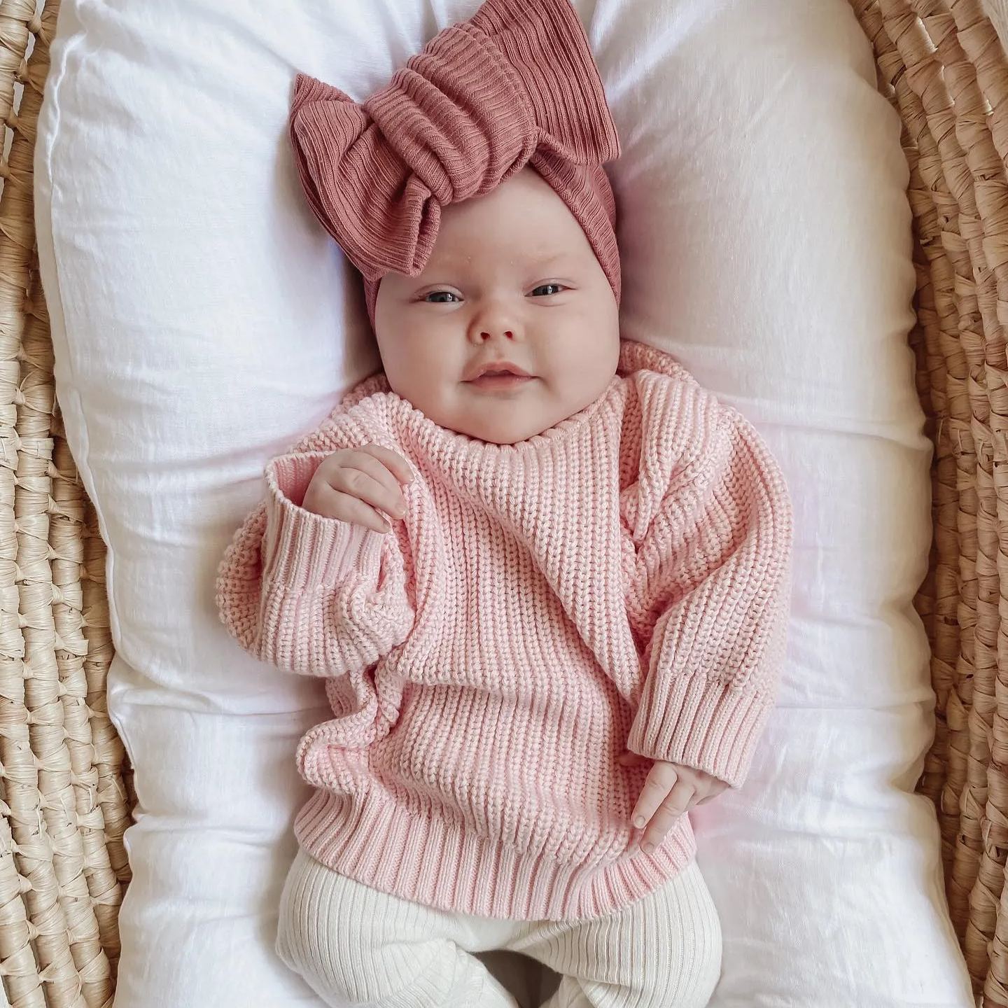 Baby Solid Color Sweater