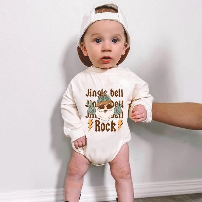Baby Jingle Bell Rock Romper